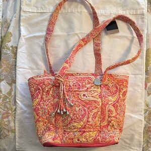 Paisley Pink Tote Bag